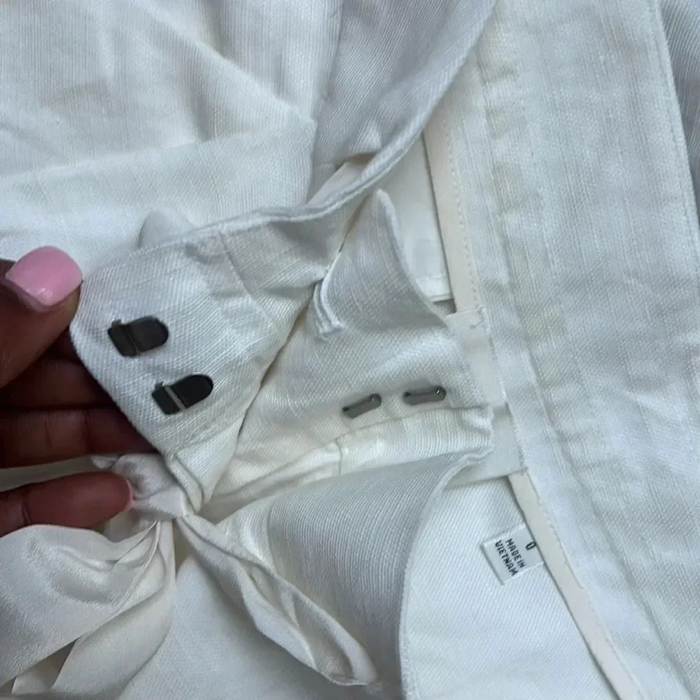 NEW Aritzia Wilfred linen blend Allant Pants